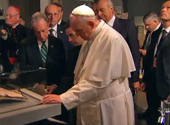 Papst Franziskus / screenshot ctv Papst Franziskus