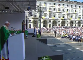 Heilige Messe in Turin / CTV Heilige Messe in Turin