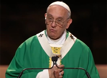 Papst Franziskus in New York / screenshot ctv Papst Franziskus in New York