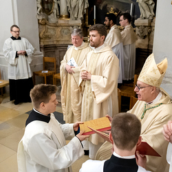 Feier der Beauftragung im Wiener Priesterseminar / Erzdiözese Wien/ Schönlaub, Stephan Schönlaub
