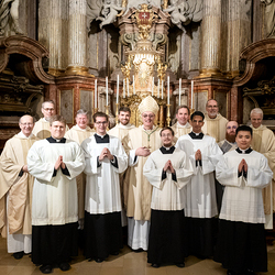 Feier der Beauftragung im Wiener Priesterseminar / Erzdiözese Wien/ Schönlaub, Stephan Schönlaub