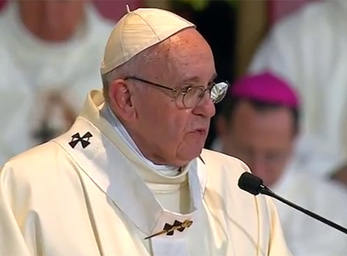 Papst Franziskus / screenshot ctv Messe in Guadulupe